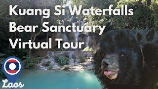 Kuang Si Waterfalls & Bear Sanctuary in Laos  Virtual Tour | Things To Do near Luang Prabang