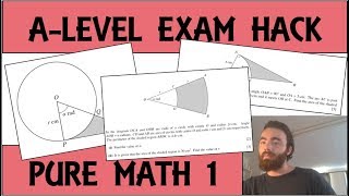 Exam Hack | CIE AS Maths | P1 | Sector Question