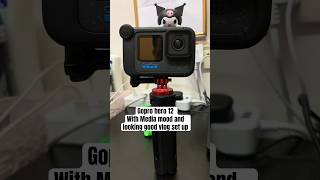 Gopro hero 12 black simple vlog set up #gopro #accecories #shorts