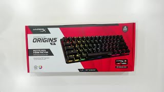 HyperX Alloy Origins 60 UnBoxing ASMR 😴 Satisfying Gameplay Keyboard Fortnite 😍 360 FPS Smooth 4K