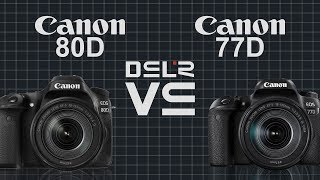 Canon 77D vs Canon 80D