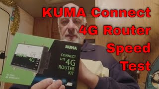 Mobile Router wifi 4G KUMA CONNECT 4G LTE Speed Test and review - 10% discount code