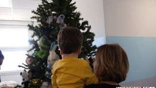 Crotone, un albero di Natale speciale in Pediatria