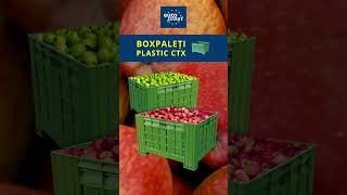 Boxpaleti pentru uz agricol - fructe si legume de la #Europlast #Romania