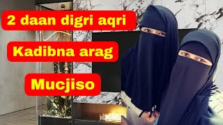 6 bil ayuu alle faraj iigu fureey || markii aan aqriyey 2 daan digri || xawqalada || istiqfaarta ||