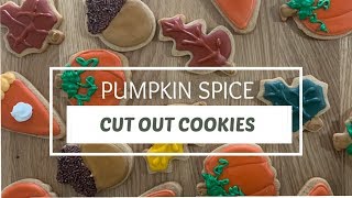 Pumpkin Spice Sugar Cookies