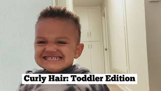 Toddler Curly Hair Routine