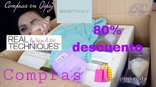 Compras Real Techniques, Ecotools etc, con el 80% de Descuento