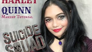 Harley Quinn Suicide Squad Makeup Tutorial | Tasha