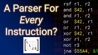 A parser for every instruction? (16-Bit VM in JavaScript 010)