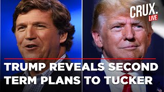 Trump Tucker Interview Full Live | Tucker Carlson Interviews Trump On His Second Term | Trump Live