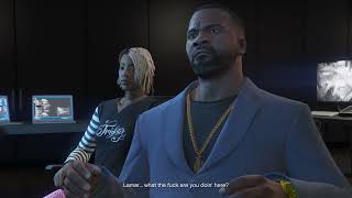 Grand Theft Auto Online - Franklin & Lamar, Chop gets high