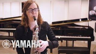 Backstage: Erin Royer || Yamaha Custom EX Saxophones