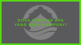 Khutbah Jumat Ustadh Yunus Bakhabbazi: DOSA SEBESAR APA YANG BISA DIAMPUNI? Simak smp habis!