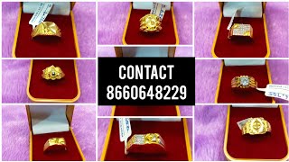 Gold Ring Designs for Men| Lastest lightweight gold rings from 5000/ Gold Challa Designs For Men#men