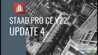 [Webinar] | 16 ก.ค. 2563 | [Chapter 1] STAAD.Pro CE V22 Update 4 - อัพเดตล่าสุด