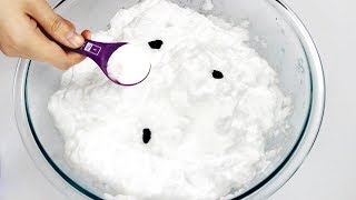 Can you make Fluffy Slime with Powder? What Happens?! No Shaving Foam! Cool Slime Experiment!