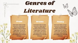 Literary genres and subgenres (poetry,drama,prose,fiction, Non-fiction)types and examples~in Urdu