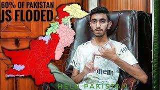 60% PAKISTAN IS FLOODED😢 || HELP PAKISTAN 💚