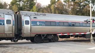 Downeaster Madness! ft. AMTK 100 and Illinois High-Speed Rail car