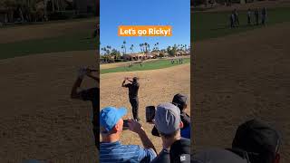 Get in the hole Ricky! #golf #shorts #subscribe #Americanexpress