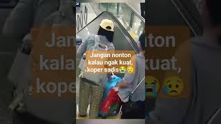 kecelakaan mengerikan di eskalator, jangan lihat kalo ngk kuat