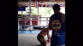 Muay Thai Leg Sweep thaiboxing rayong