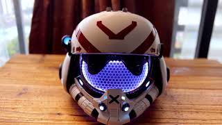 Titan Fall 2 Viper Pilot Helmet 3D Printed Replica Unboxing