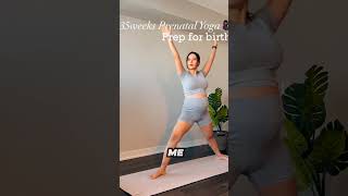 Prenatal Yoga | Prep For Birth #shorts