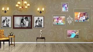 Picasso dg photo album - wedding wall canvas template sample 01