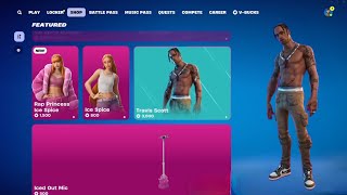 TRAVIS SCOTT COMING BACK TONIGHT IN FORTNITE? Travis scott Returned item shop november 2024