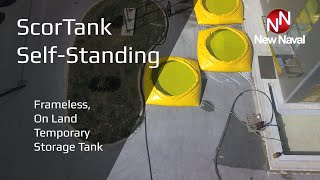 Oil Spill Response Self-Standing Temporary Storage Tank