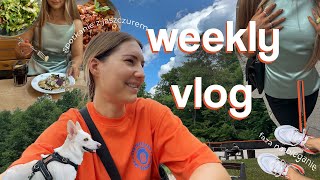 WEEKLY VLOG☀️ // szkolne wspomnienia / lody na kolację🍦/ jak zacząć biegać / lato nad morzem 🌊 //