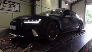 2016 AUDI A7 40TDI mar's ECU+TCU Tune Dyno Test 288WHP, 55Tq! 71WHP, 16Tq Up!