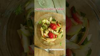 Apple Salad Recipe। Apple Strawberry Salad।Low calorie, healthy & flavourful। recipe of the week |