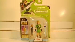 World of Nintendo LINK from The Legend of Zelda toy review