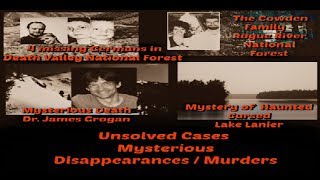 Mysterious Unsolved Cases | Unexplained Unsolved Disappearances/Murders