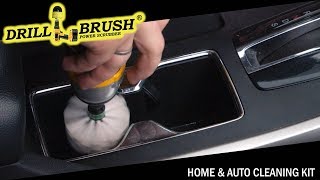 Car Interior Cleaning and Detailing with The Drillbrush