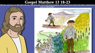 Reflection for Children | Gospel Matthew 13 18-23 | 26 July 2024