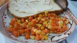 Sweet Corn and Carrots Recipe | Quick and Easy Cooking | Perfect for Breakfast | Great Combi