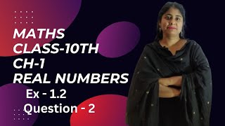 Ch-1 Real numbers Class-10th Exercise-1.2 Que-2 ( 3+2√5 is irrational ) by @HarpreetKaur-xj4dx