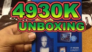 Intel Core i7 4930K Unboxing - PC Upgrades 2013