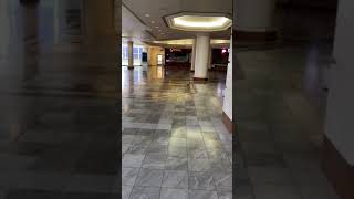 Empty foodcourt at stonestown mall San Francisco due to coronavirus Covid 19