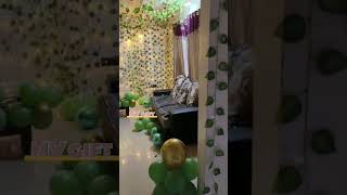 Romantic decoration for Birthday//9979792970 for decoration booking \#shortsdaily #shorts