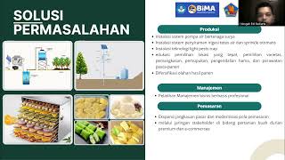 695 PEMBERDAYAAN PETANI LAHAN KERING DALAM AGROBISNIS BUAH PREMIUM BERBASIS SMART FARMING