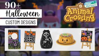 90+ Halloween island custom designs in ACNH | Animal Crossing New Horizons