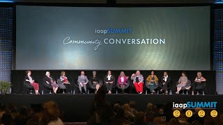 COMMUNITY CONVERSATION WITH IAAP LEADERS