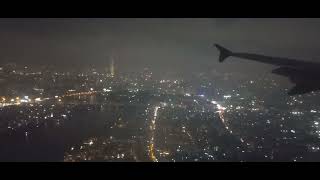 Vietnam Airlines Airbus A321 landing Tan Son Nhat Int Airport RWY 25R : Night