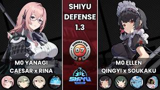 Yanagi x Caesar x Rina | Ellen x Qingyi x Soukaku | Shiyu Defense 7 | ZZZero | Zenless Zone Zero 1.3