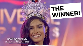 Crowing Moment and Announcement of Winners | Miss Universe Philippines 2020